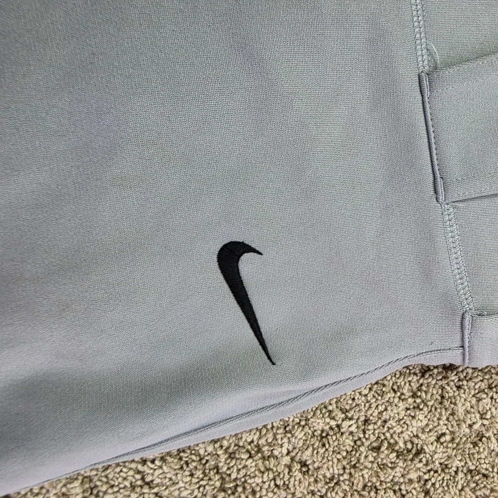 Nike Baseball Pants Mens Medium Gray Outdoor Casual Athletic Swoosh 747224-052